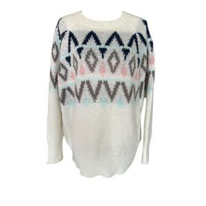 Women's A New Day Knit Sweater Size 2X White